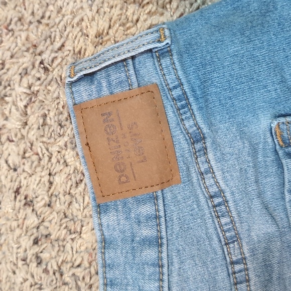 Denizen from Levi's STRETCH Mid Rise Shortie Shorts W29 Size 8 - Picture 8 of 10